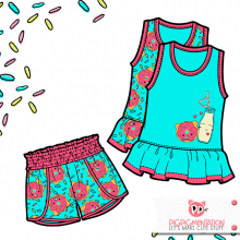 BFF Donut + Milk Mock Up: Toddlers, Girls donutflatlaywn.jpg