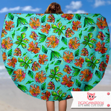 Watercolor Florals Beach Blanket Mock Up wc_florals_round_towel_mockup.jpg