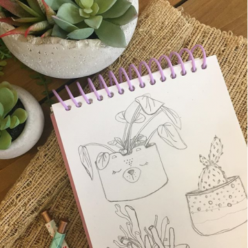 CUTE Plants in CUTE Pots