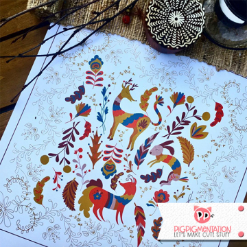 Seussical Otomi Scarf